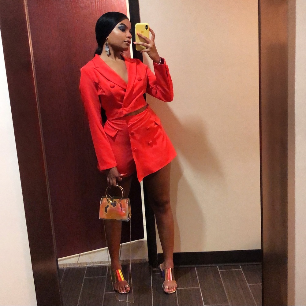 Blazer set Orange